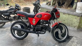 Today my modify splendor bike tyer new change  bike tyer full bike washing 110-80-18 tyer back