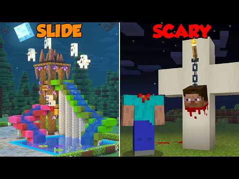 Minecraft: 50+ Scary Build Hacks!