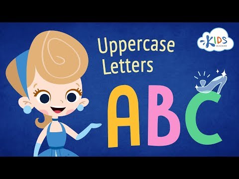 Uppercase Letters: A, B, C