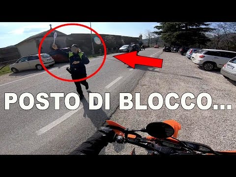 La mia prima multa col ktm 250...