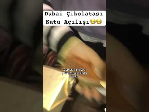Dubai Çikolatası Kutu Açılışı Beğenen Herkes Takip Ede Bilirmi