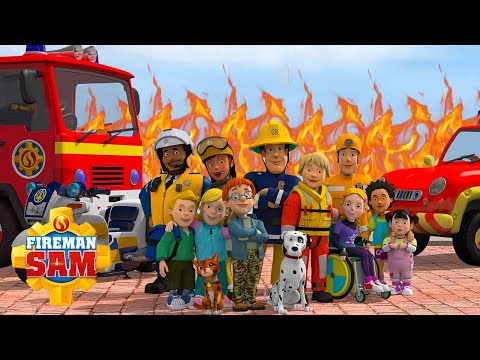 Best Heroic Moments Of Season 13! | New Fireman Sam Full Episodes! | 1 Hour Compilation | Kids Movie