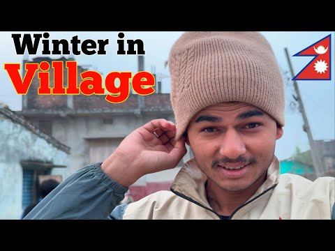 Winter in Village 😄