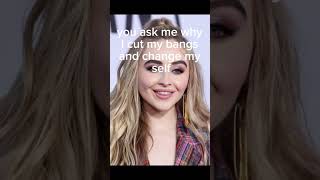 NOW SHE KNOWS HER NAME💋 #sabrinacarpenterfanpage #edit