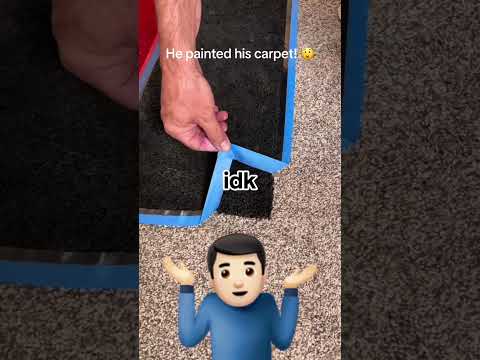 This Guy Painted a Rug on His CAPRET...
