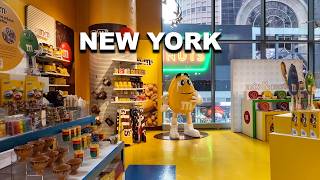The BIGGEST Candy Store in NYC M&M’s World in Times Square New York City 4K NYC Walking Tour