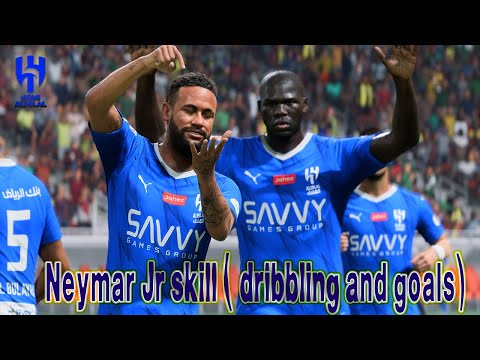 Neymar Jr skill (dribbling and goals) - EA Sports FC 24 #neymar #neymarskills