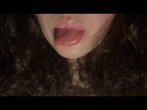 LOFI ASMR CLOSE UP LENS MOUTH SOUNDS