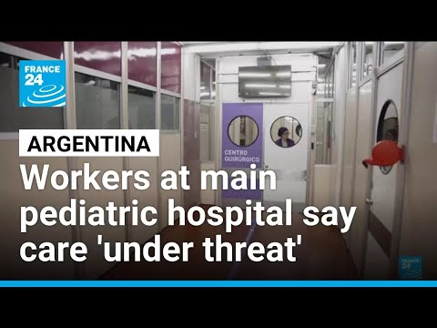YouTube video thumbnail: Argentina: Workers at Main Pediatric Hospital say Care 'Under Threat'