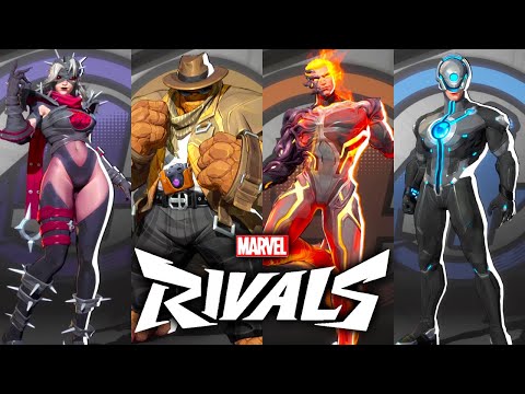 Marvel Rivals Season 1.5 - All Characters & Skins Showcase (4K 60FPS)