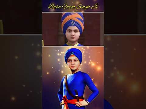Baba Fateh Singh Ji 🙏🏻 Guru Gobind Singh Ji | #chaarsahibzaade #gurugobindsinghji #viralvideo #