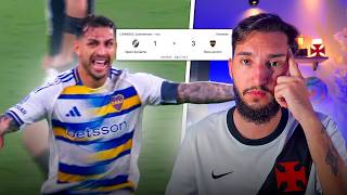 Vasco 1 x 3 Boca Juniors - Vergonha.