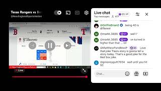 Boston Red Sox VS Texas Rangers live now ￼