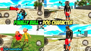 Finally Bull Man Character in Indian Bikes Driving 3d || indian bike driving 3d new update 
