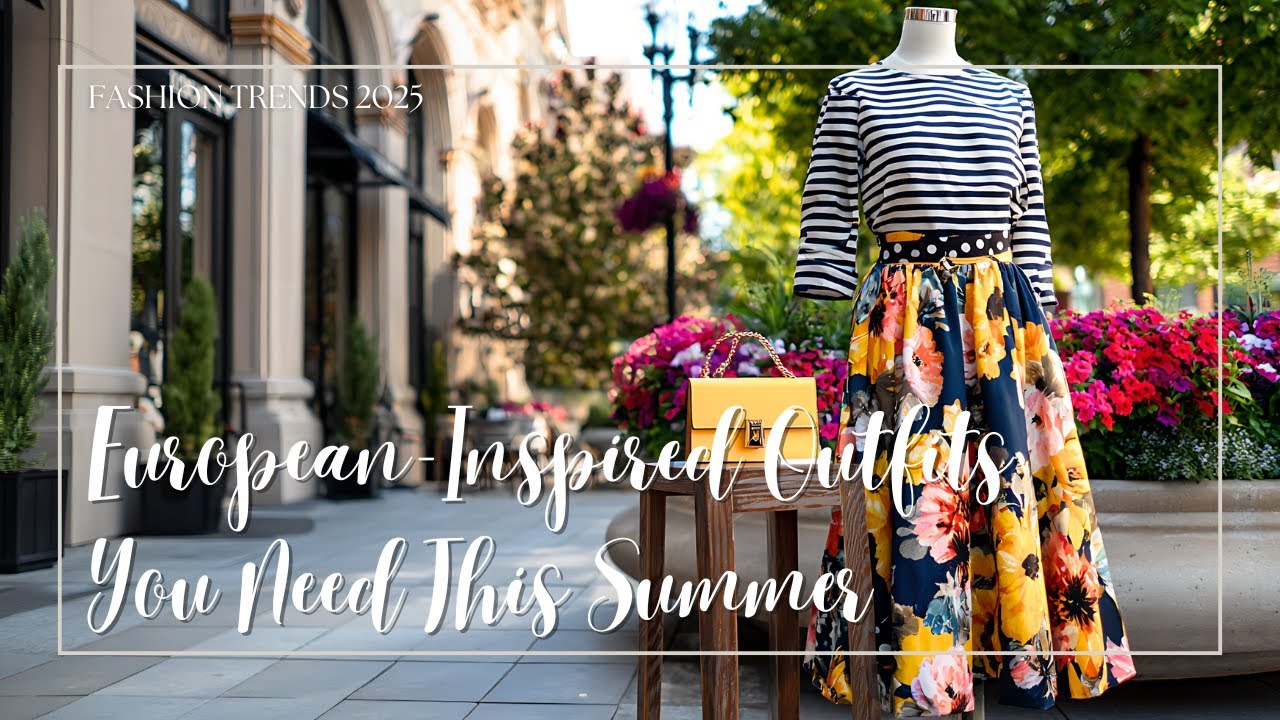 Chic Summer Outfit Ideas Inspired by European Street Style | Fashion Trends 2025