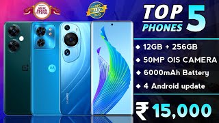 12GB RAM + 256GB | Top 5 Best Smartphone Under 15000 in Sale 2023 | Best Phone Under 15000