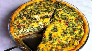 Пирог с мангольдом