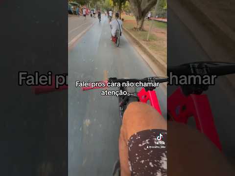 Falei p não chamar atenção #bike