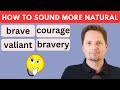 Understanding Bravery and Vocabulary Usage