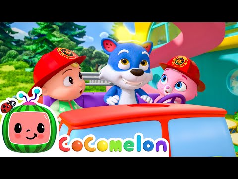 Is Wally The Drama? 😱 Wally's Fire Truck 🚒 CoComelon JJ's Animal Time | Animal Songs