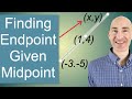 Finding Endpoints from Midpoints