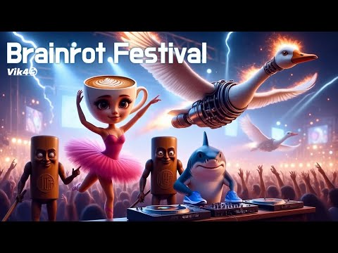 Vik4S - Brainrot Festival (Official Music Video) | Italian Brainrot EDM Song