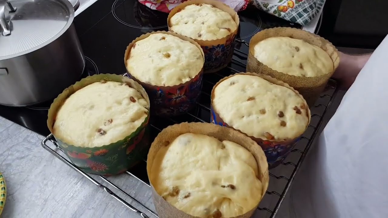 Быстрый пасхальный кулич Христос Воскрес