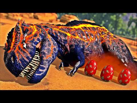 A VINGANÇA FINAL CONTRA O DINOSSAURO REX LADRÃO DE OVOS! ARK 100 DIAS