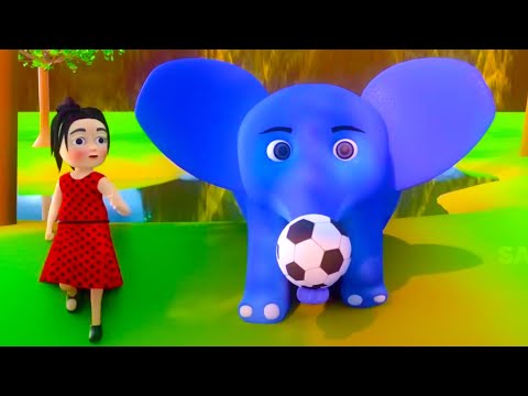 Ek Mota Hathi,Upar Pankha,Lakdi Ki Kathi,Do Chuhe The,Titli Udi,Main Tota | Hindi  Rhymes | Cartoon