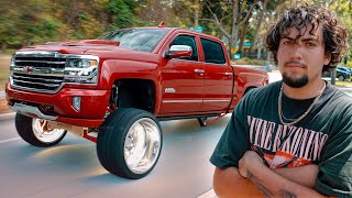 The BADDEST Lifted Silverado + 26x16’s Invaded Daytona…