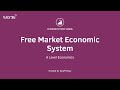 Free Market Economics Concepts