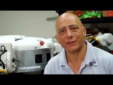 YouTube video thumbnail: Meet the Robot That Could Build Structures on the Moon