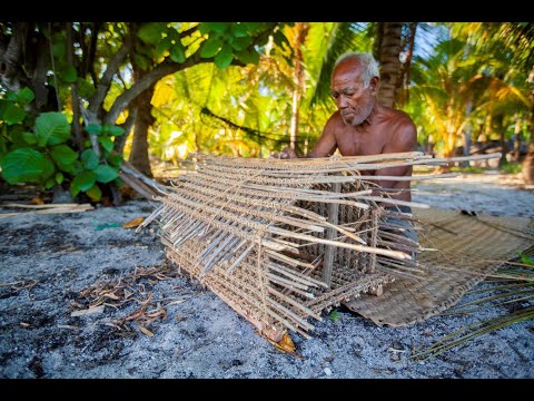 Te Uu - Traditional Kiribati Eel Trap