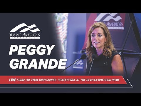 Peggy Grande LIVE at the High School Conference at the Reagan Boyhood Home