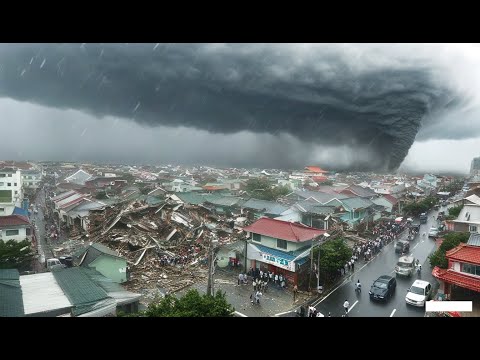 Incredible Moments Caught on Camera - Super Typhoon Yagi Devastation Across China