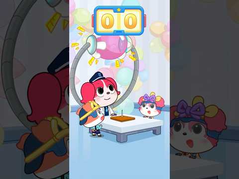 Aprende ciencia con experimentos con globos  #shorts #sherifflabrador