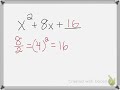Completing the Square Concepts