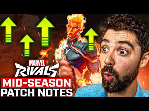 NEW BUFFS and NERFS in Marvel Rivals - DPS, Tank and Support Changes in Season 1.5