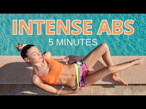 5 MIN. INTENSE ABS WORKOUT FOR QUICK RESULTS (FLAT STOMACH FAT BURN)