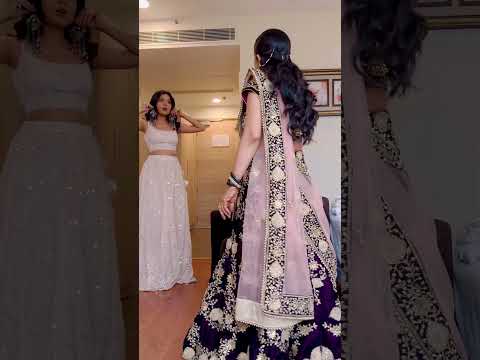 GRWM for my Brother’s Wedding | Wearing a Lehenga | Niharika Jain #ethniclook