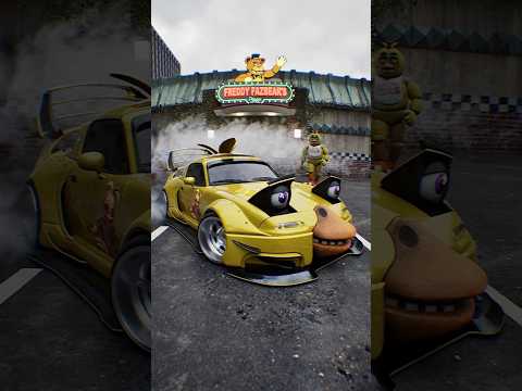 Modded a Miata into a Chica 🐥 Which FNAF car should I mod next? #miata #chica #fivenightsatfreddys