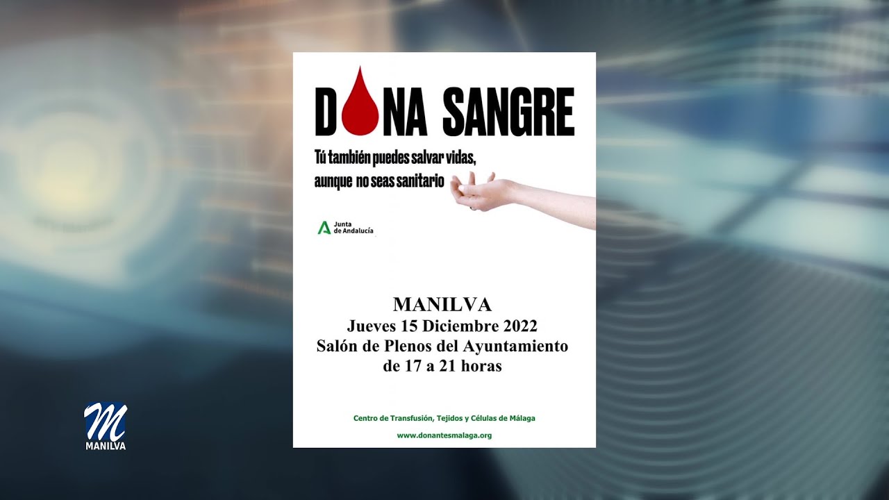 <strong>La próxima semana podrán donar sangre en Manilva y Sabinillas</strong>