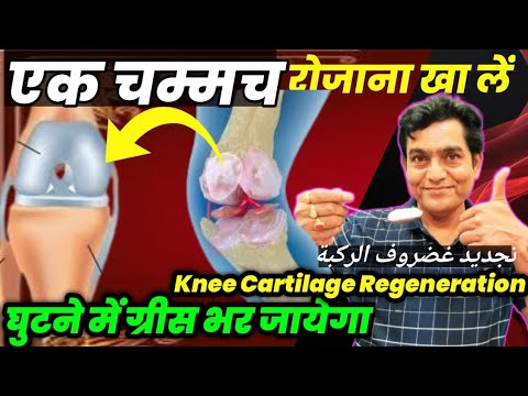 एक चम्मच रोजाना खा लें घुटने में ग्रीस कार्टिलेज भर जायेगा |knee pain treatment |knee pain exercises