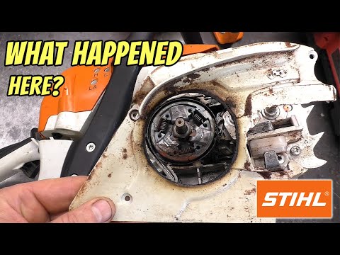 I'm Seeing This A Lot Lately On STIHL Chainsaws! Saw Problem Or Operator Issue?