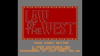NES Longplay [153] Law of the West (JP)