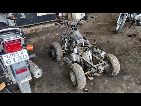 kids bike is going live! ATV bike repair