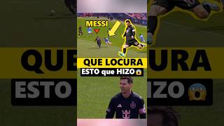 ¡LOCURA de GOLAZO 😱! de Messi vs Nueva York City #futbol #viralshorts #messi