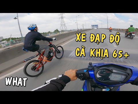Thiện Red bị Xe Đạp gác máy lớn cà khịa trên phố - Chiếc Xe Đọc Lạ