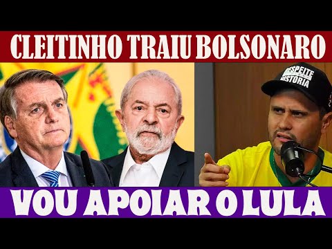 🚨CLEITINHO TRAIU BOLSONARO🤡VOU APOIAR O LULA😱PARABÉNS ALEXANDRE DE MORAES ORGULHO DEMOCRACIA