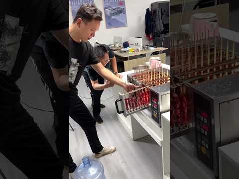 Part 52 Smokeless barbecue machine automatic rotation zoned temperature control intelligent timing🤪